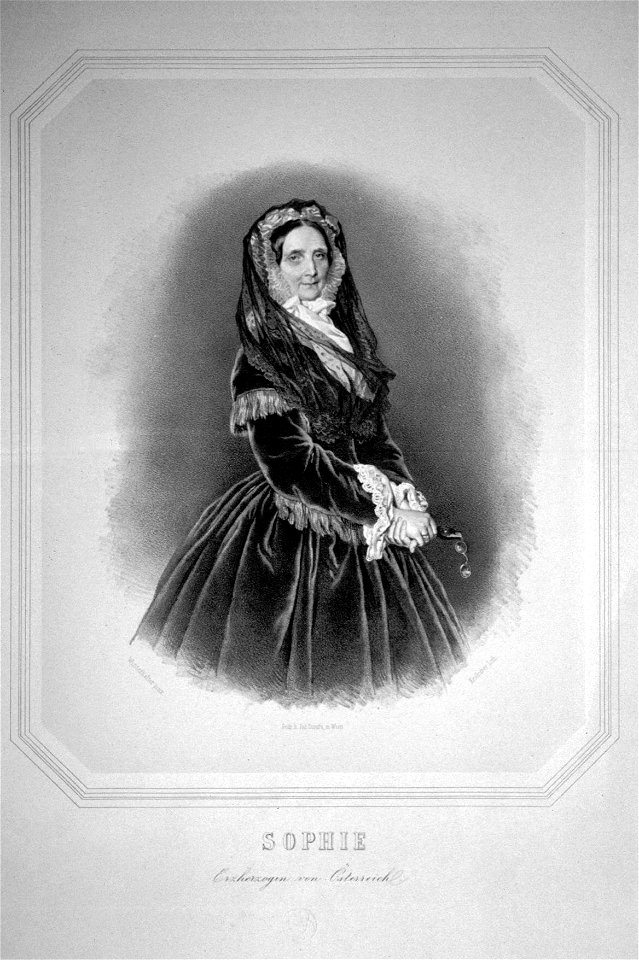 Sophie Erzherzogin von Österreich Litho