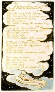 Songs of Innocence and of Experience, copy B, 1789, 1794 (British Museum) - SE - Intro