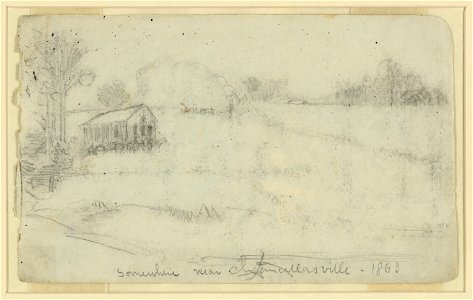 Somewhere near Chancellorsville, 1863 LCCN2004660503