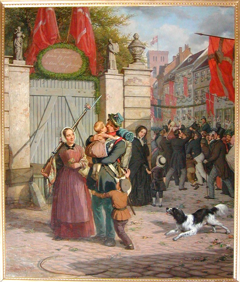 Soldaternes indtog i København 1849