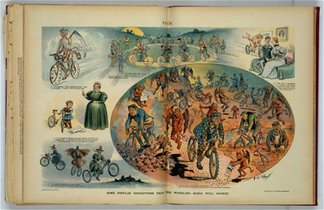 Some popular conceptions that the wheeling mania will change - F. Opper. LCCN2012647693