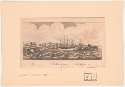 South-east view of Sackett's harbour - T. Birch del. LCCN2012645335