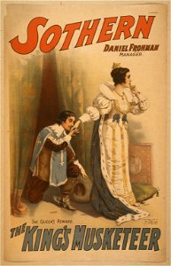 Sothern, The king's musketeer LCCN2014636335