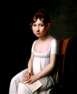 Sophie Guillemard - Portrait of a Young Lady Distracted from Her Music Lesson