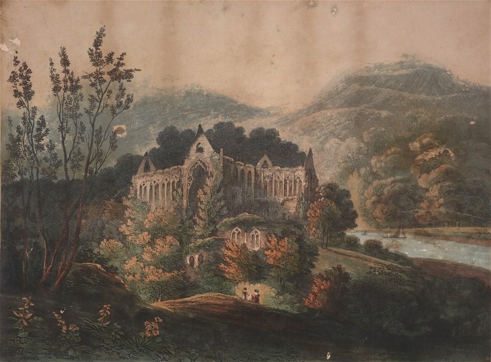 South East View of Tintern Abbey