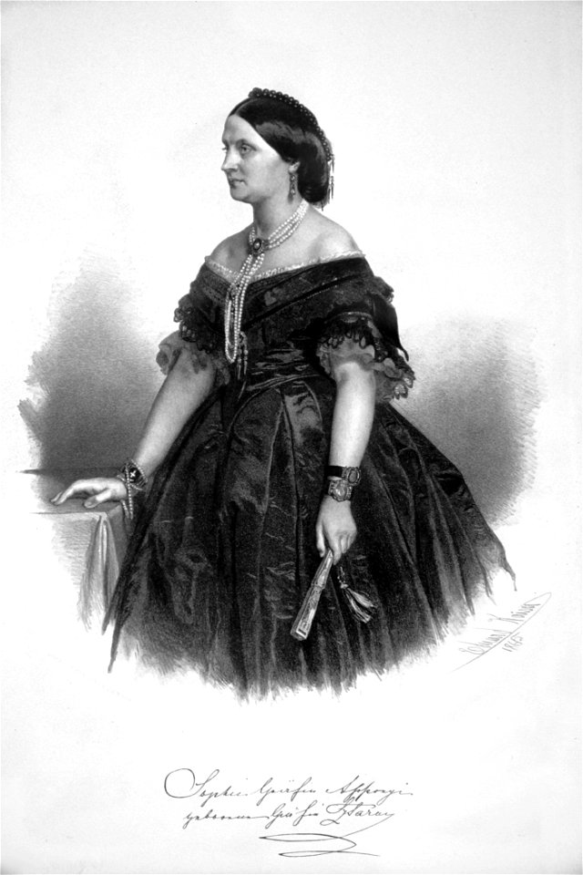 Sophie Apponyi Litho