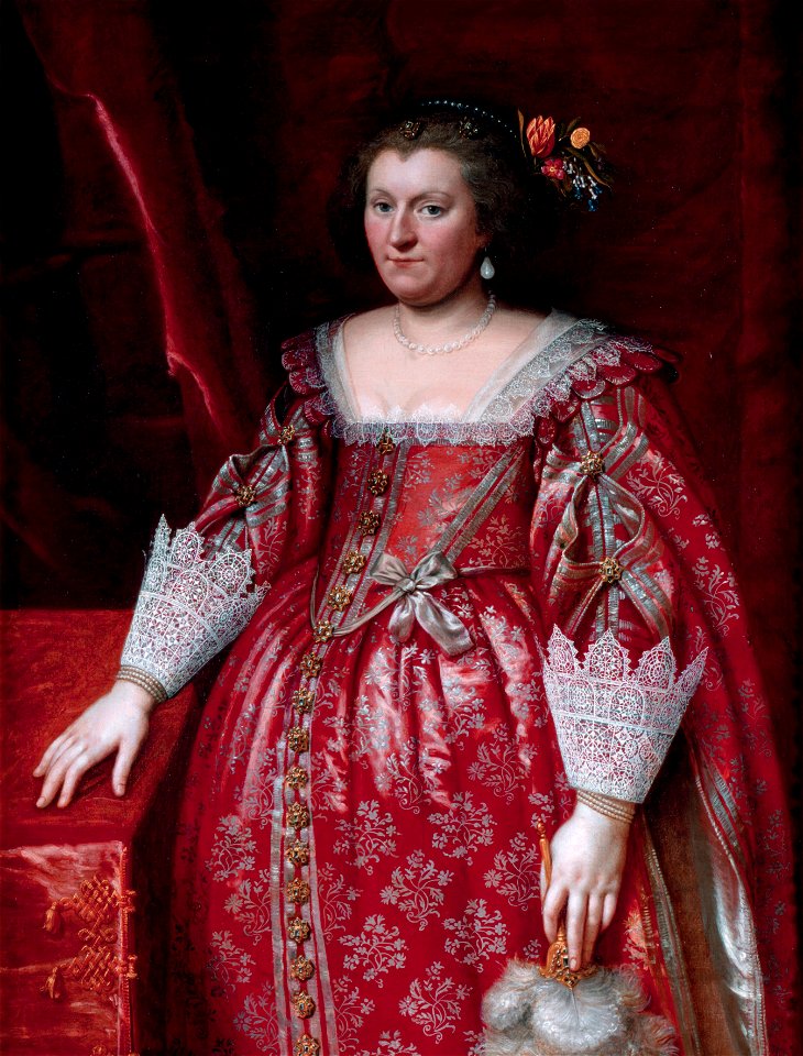 Sophia Hedwig van Brunswijk-Wolfenbuttel (1592-1642), by Wybrand de Geest (I)