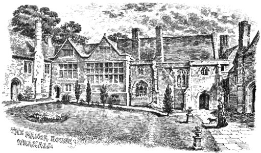 South Wraxall, Wiltshire, manor house, the quadrangle