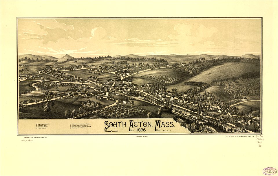 South Acton, Mass. 1886. LOC 75694602