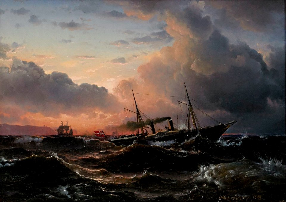 Carl Frederik Sørensen - Kronprindsesse Louise - 1868