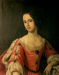 Sophia Eleonora Fürstin zu Anhalt geb. Herzogin von Schleswig-Holstein 1603 - 1675. Free illustration for personal and commercial use.