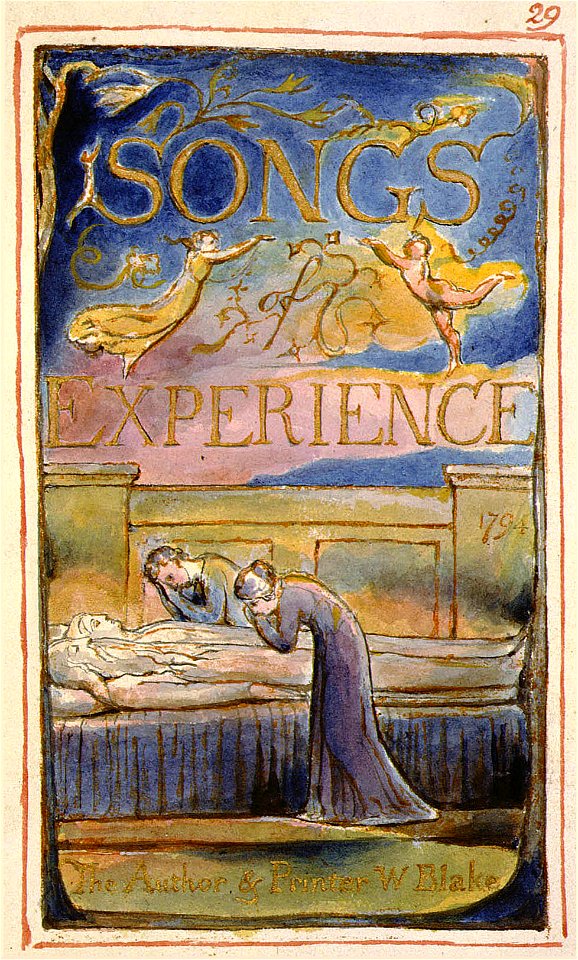 Songs of Innocence and of Experience copy AA object 29 Title Page for Songs of Experience