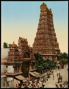 South of India. Seringham, Gopura. LCCN2017657630