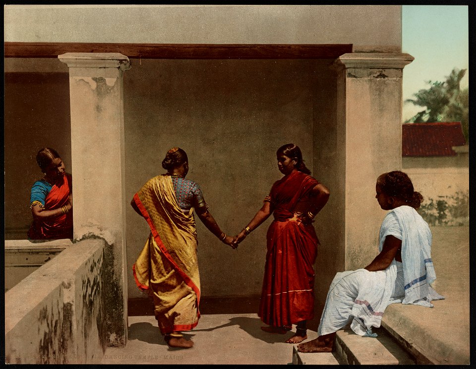 South of India. Dancing Temple-Maids LCCN2017657626