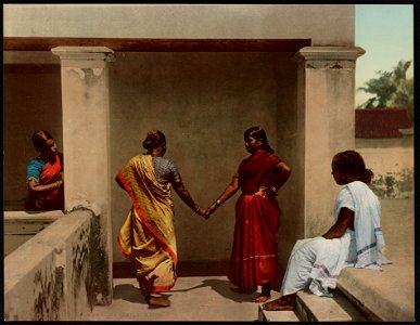 South of India. Dancing Temple-Maids LCCN2017657626