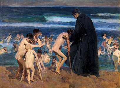Joaquín Sorolla y Bastida - Triste Herencia (1899)