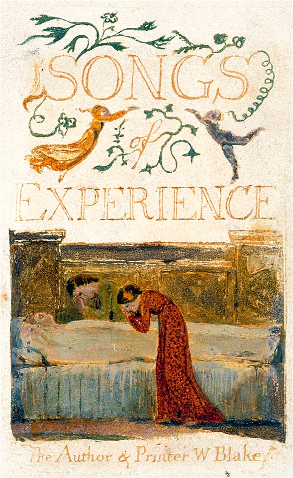 Songs of Innocence and of Experience copy F object 33 Title Page for Songs of Experience