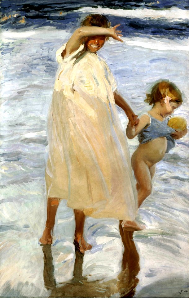 Joaquín Sorolla y Bastida - Dos Hermanas, Valencia