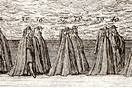 Sorgrdräkt vid Karl X Gustavs begravning, 1660 - Livrustkammaren - 108760