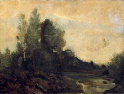 Souvenir d'Ariccia (Camille Jean Baptiste Corot) - Nationalmuseum - 23716