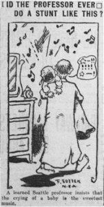 Sottek cartoon about crying babies