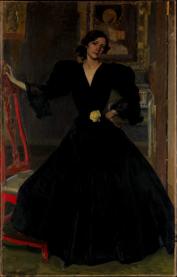 Joaquín Sorolla y Bastida - Señora de Sorolla