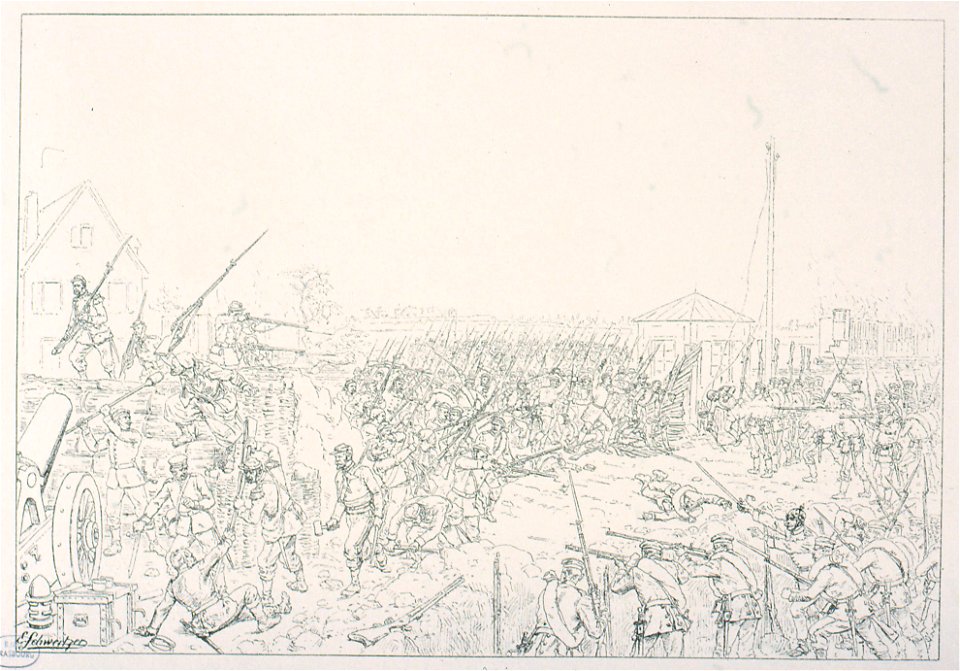 Sortie du 21 septembre 1870 durant le siège de Strasbourg