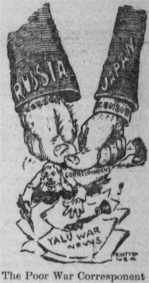 Sottek cartoon about bipartisan military censorship