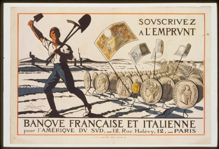 Souscrivez á l'Emprunt. Banque Française et Italienne pour l'Amérique du sud LCCN99613613