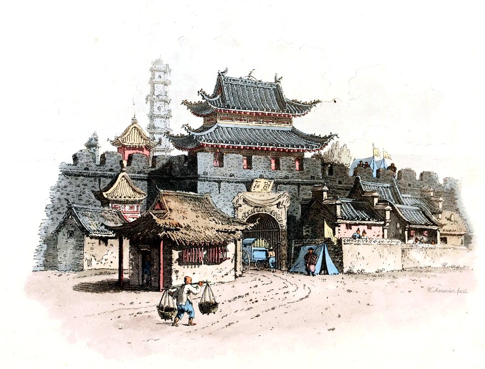 SOUTH GATE OF THE CITY OF TING-HAI