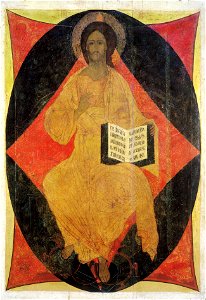 Spas v silach from Vasilyevskiy chin (15th c., GTG)
