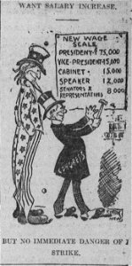 Sottek cartoon about wage hikes for politicians