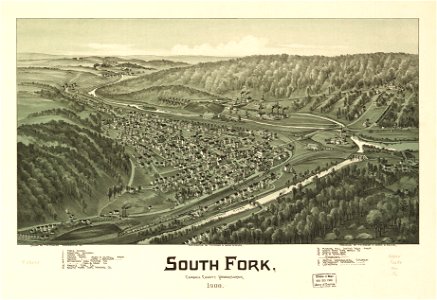 South Fork, Cambria County, Pennsylvania 1900. LOC 75696543