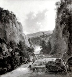 Southern Landscape with Waterfall by Jan Both Vienna, Galerie Sanct Lucas (1978)