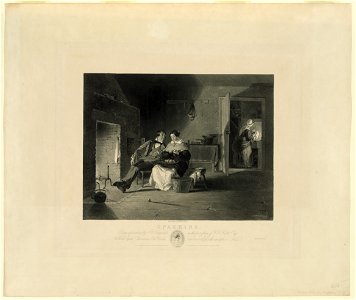 Sparking - F.W. Edmonds 1839 ; engraved by Alfred Jones. LCCN2006678322