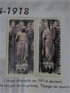 Sourire de Reims décapité