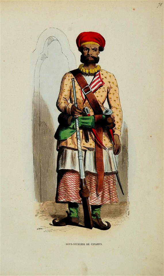 Sous officier de cipahys