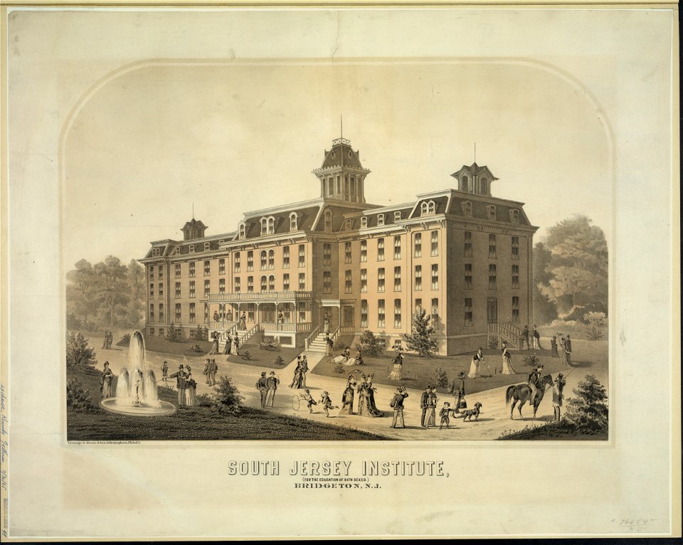 South Jersey Institute. (For the education of both sexes). Bridgeton, N.J LCCN2004666862