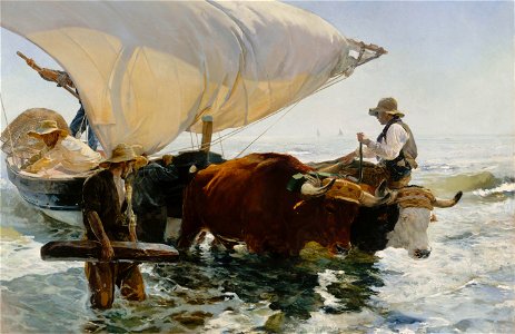 Joaquín Sorolla y Bastida - La vuelta de la pesca