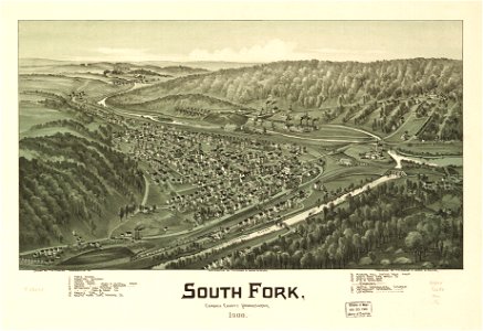 South Fork, Cambria County, Pennsylvania 1900. LOC 75696543