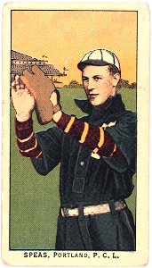 Speas, Portland Team, baseball card portrait LCCN2008677315