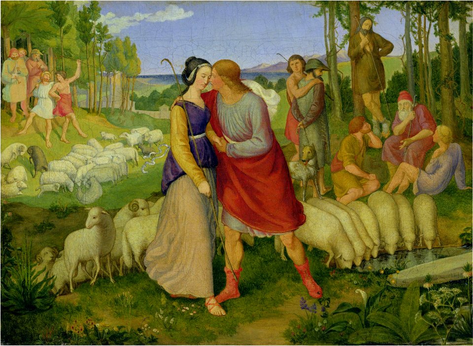 Erwin Speckter - Jakob und Rahel (1827)