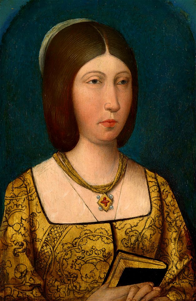 Spanish School, 15th century - Queen Isabella I of Spain, Queen of Castille (1451-1504) - RCIN 403445 - Royal Collection