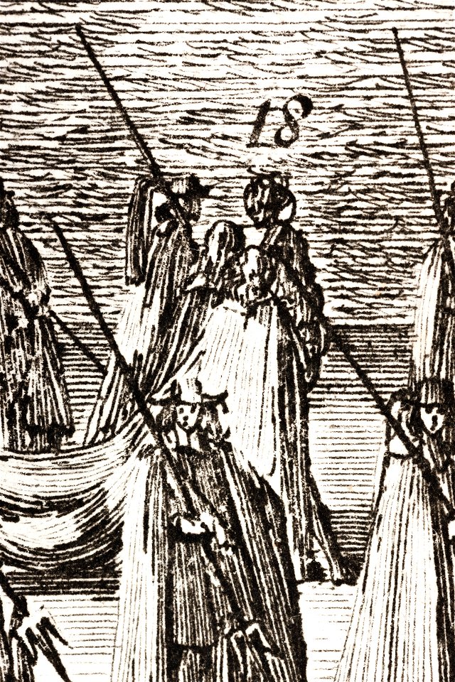 Sorgrdräkt vid Karl X Gustavs begravning, 1660 - Livrustkammaren - 108761
