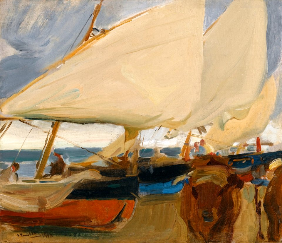Joaquín Sorolla - Playa de Valencia (1910)