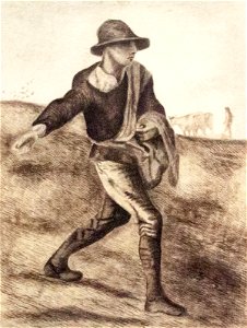 Sower (after Millet, 1881) - My Dream