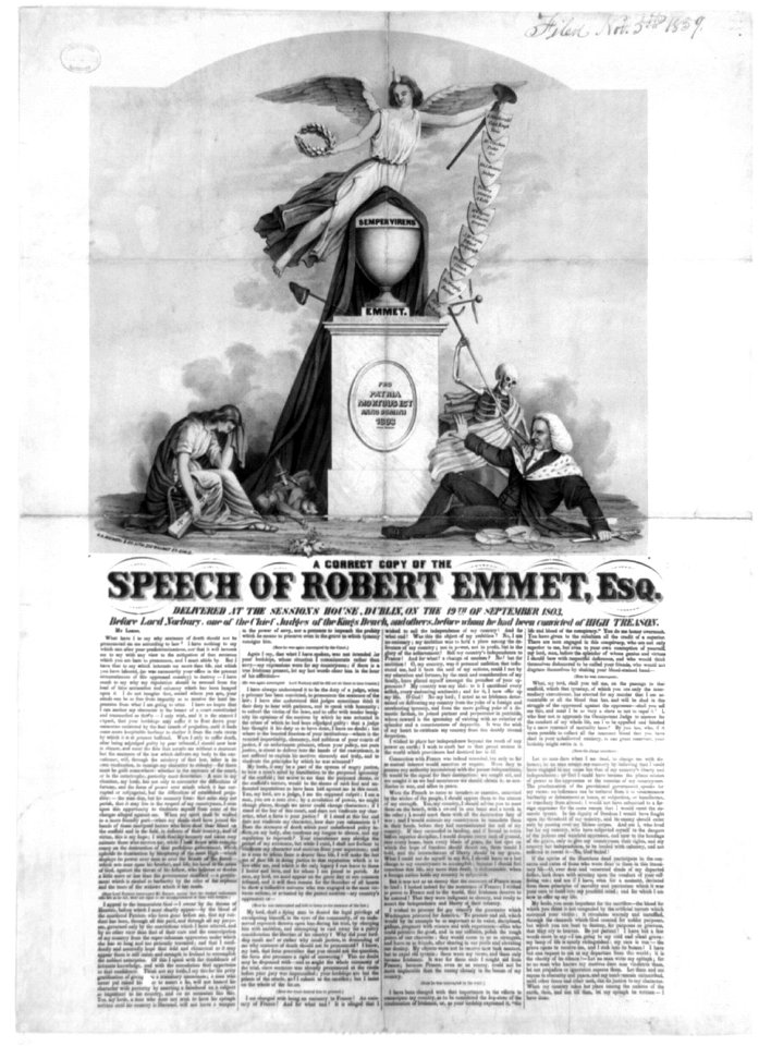 Speech of Robert Emmet, Esq LCCN2003671788