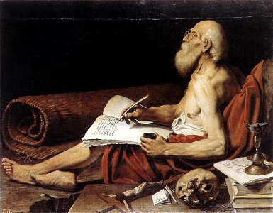 Leonello Spada - St Jerome - WGA21652. Free illustration for personal and commercial use.