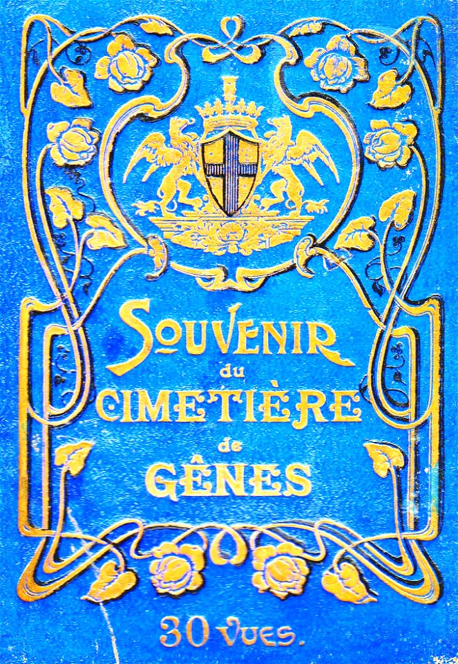 Souvenir de cimetiere ge Genes