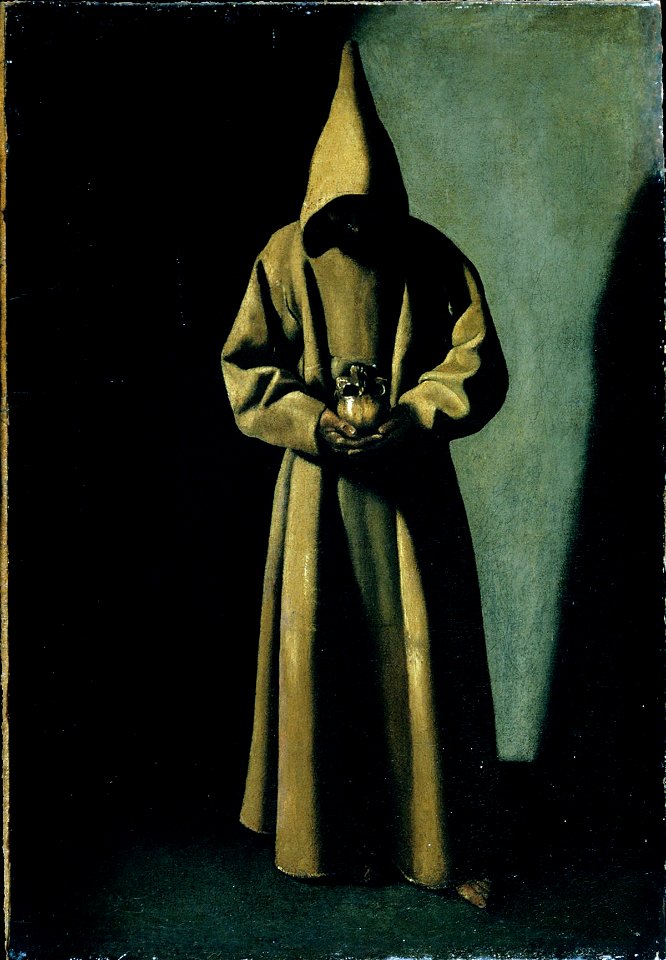 Spanish follower of Francisco Zurbaran - Saint Francis of Assisi, y1941-38